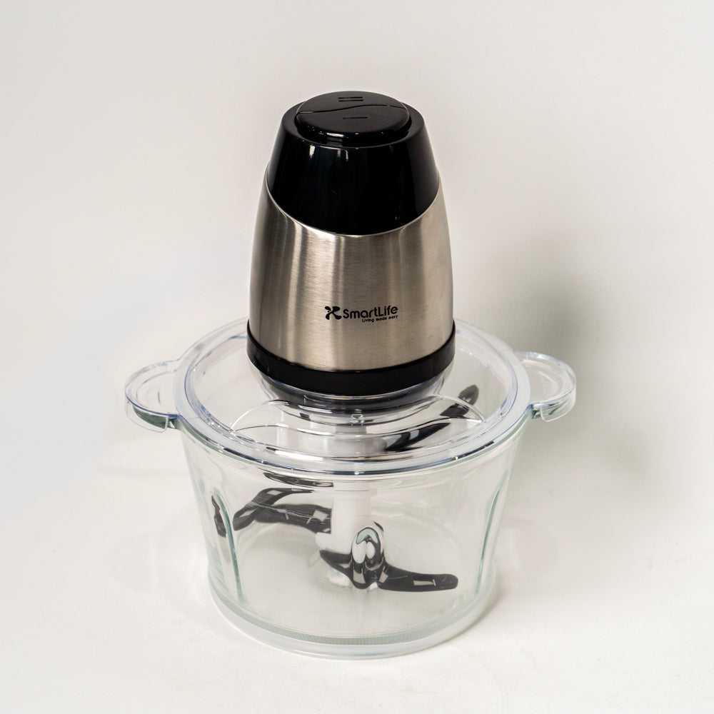 PICADOR DE ALIMENTOS, 350W, 2LITROS, 2 VEL, INOX