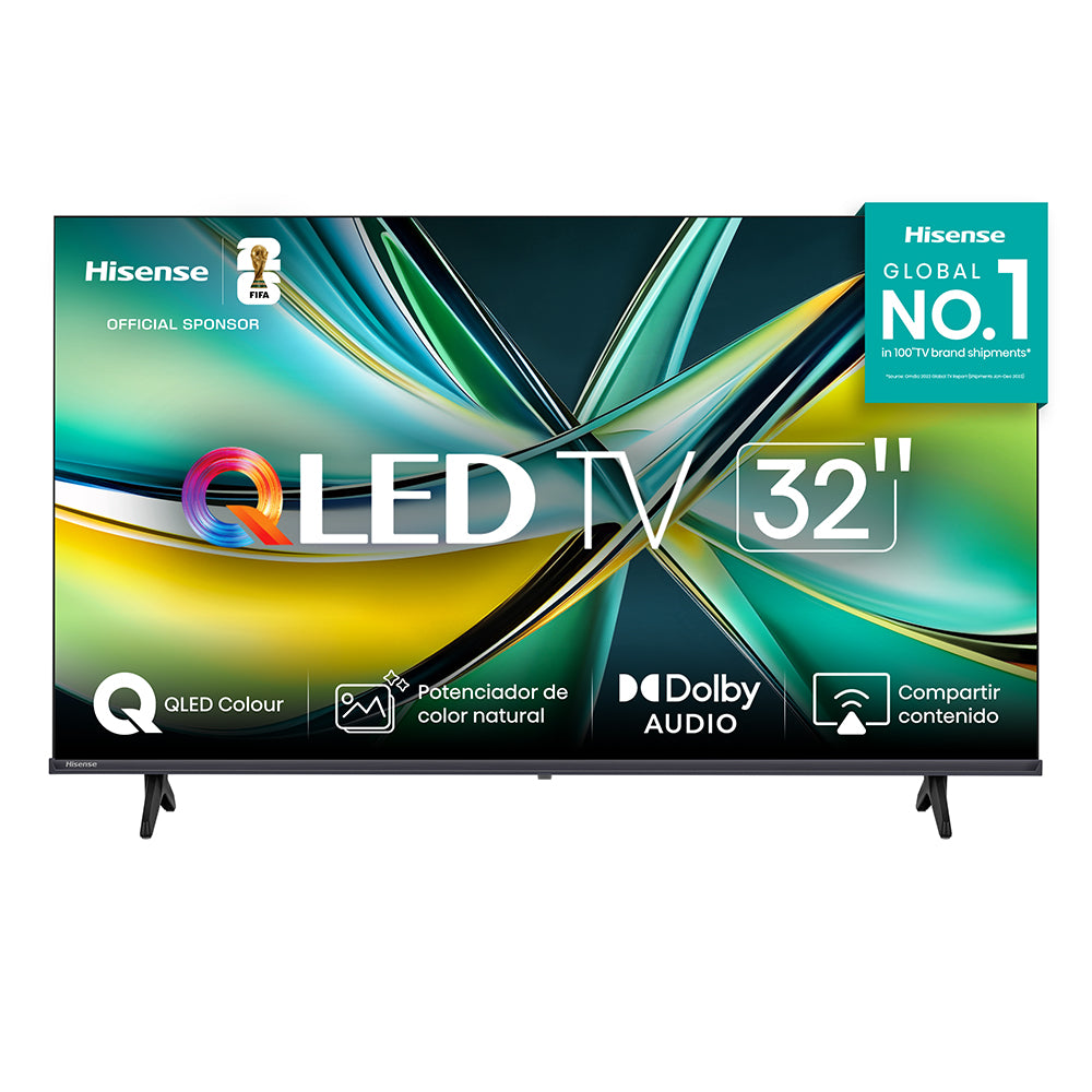 Televisor Hisense QLED 32" HS-32Q4SV Smart TV VIDAA